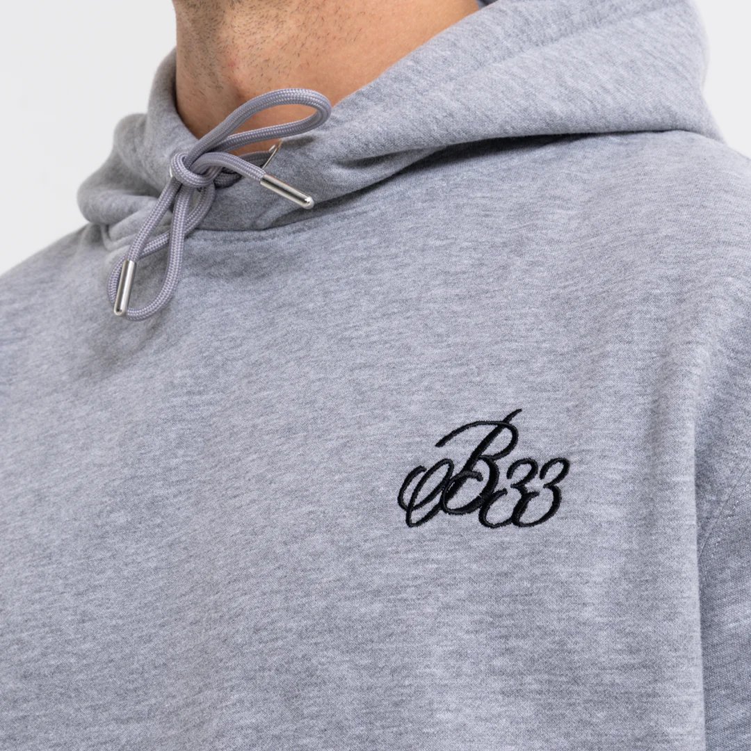 Classic Hoodie - Grey - Image 4