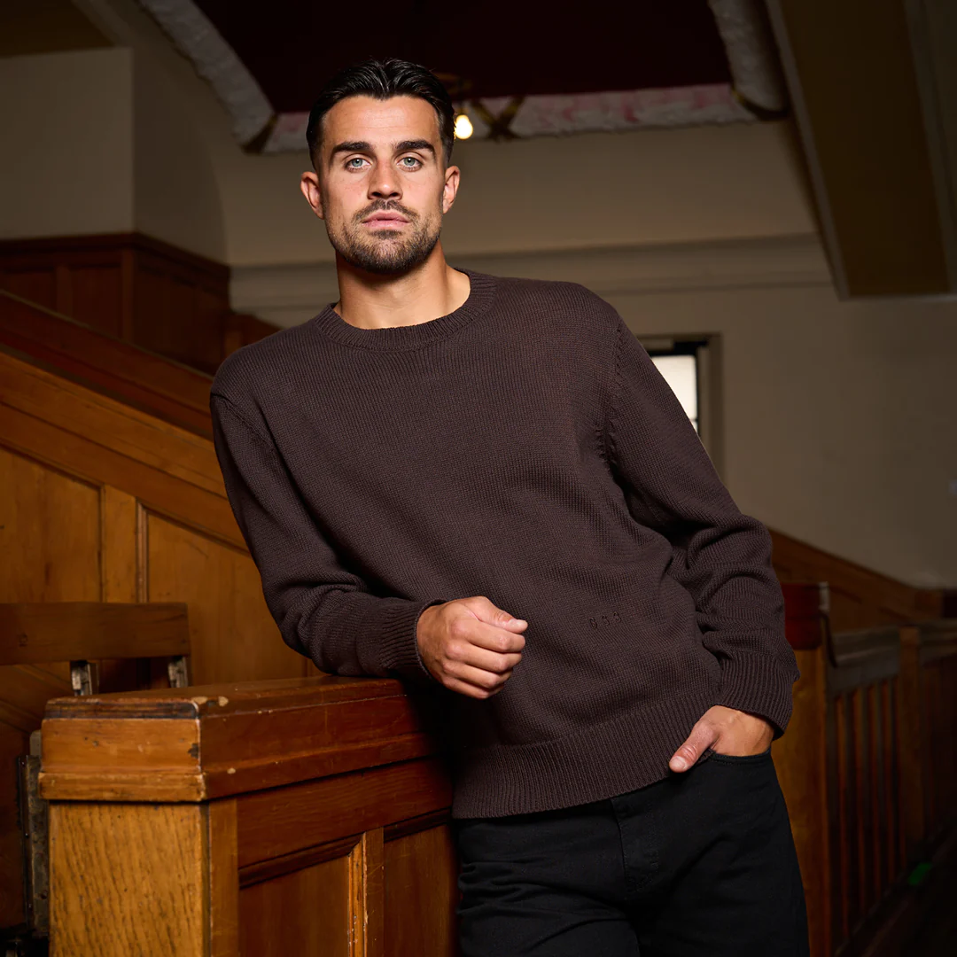 Conti Sweater - Coffee - Image 7