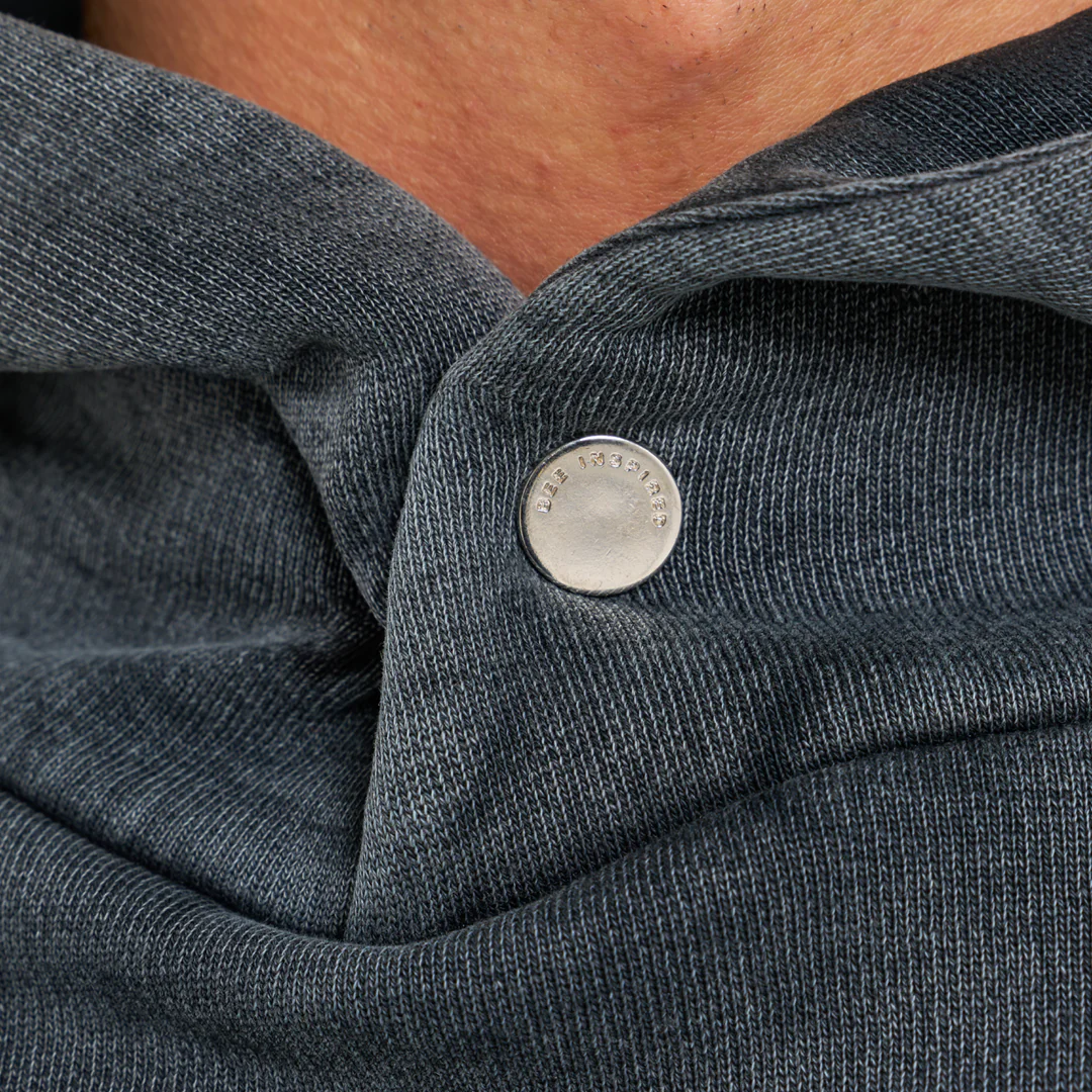 Cote Hoodie - Charcoal - Image 3