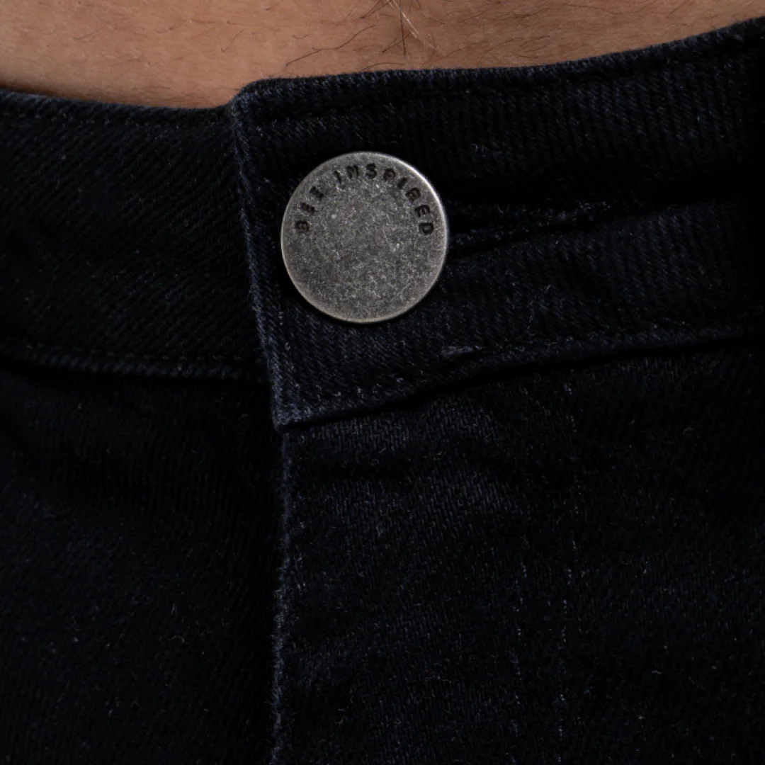 Duro Straight Fit Jeans - Black - Image 3