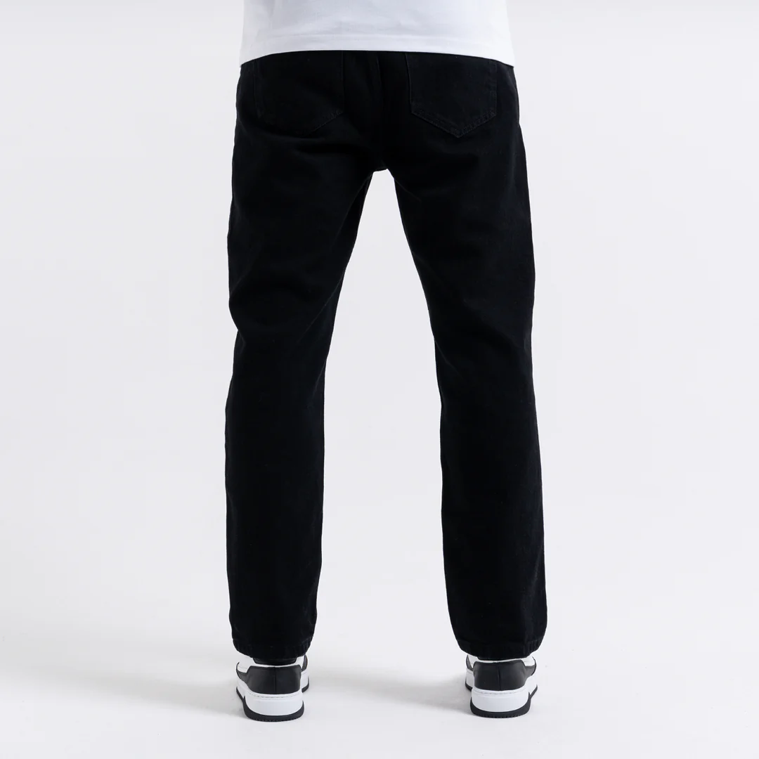 Duro Straight Fit Jeans - Black - Image 5