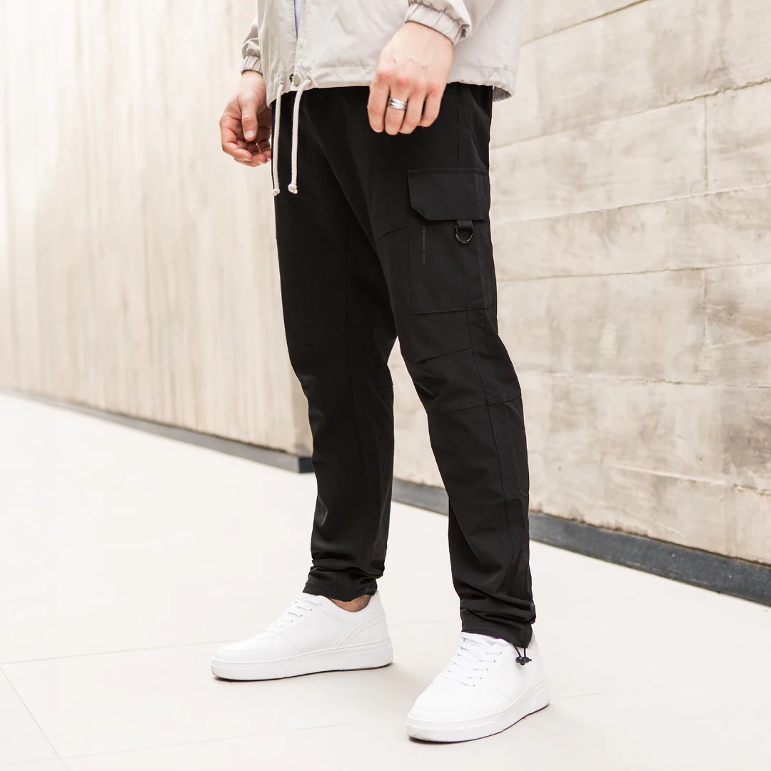 Guardiola Cargo Pants - Black - Image 6