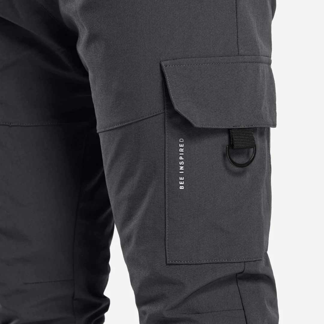 Guardiola Cargo Pants - Charcoal - Image 4