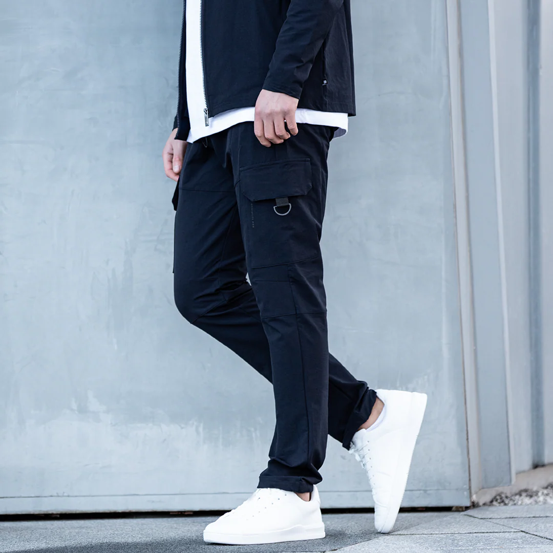 Guardiola Cargo Pants - Dark Navy - Image 5