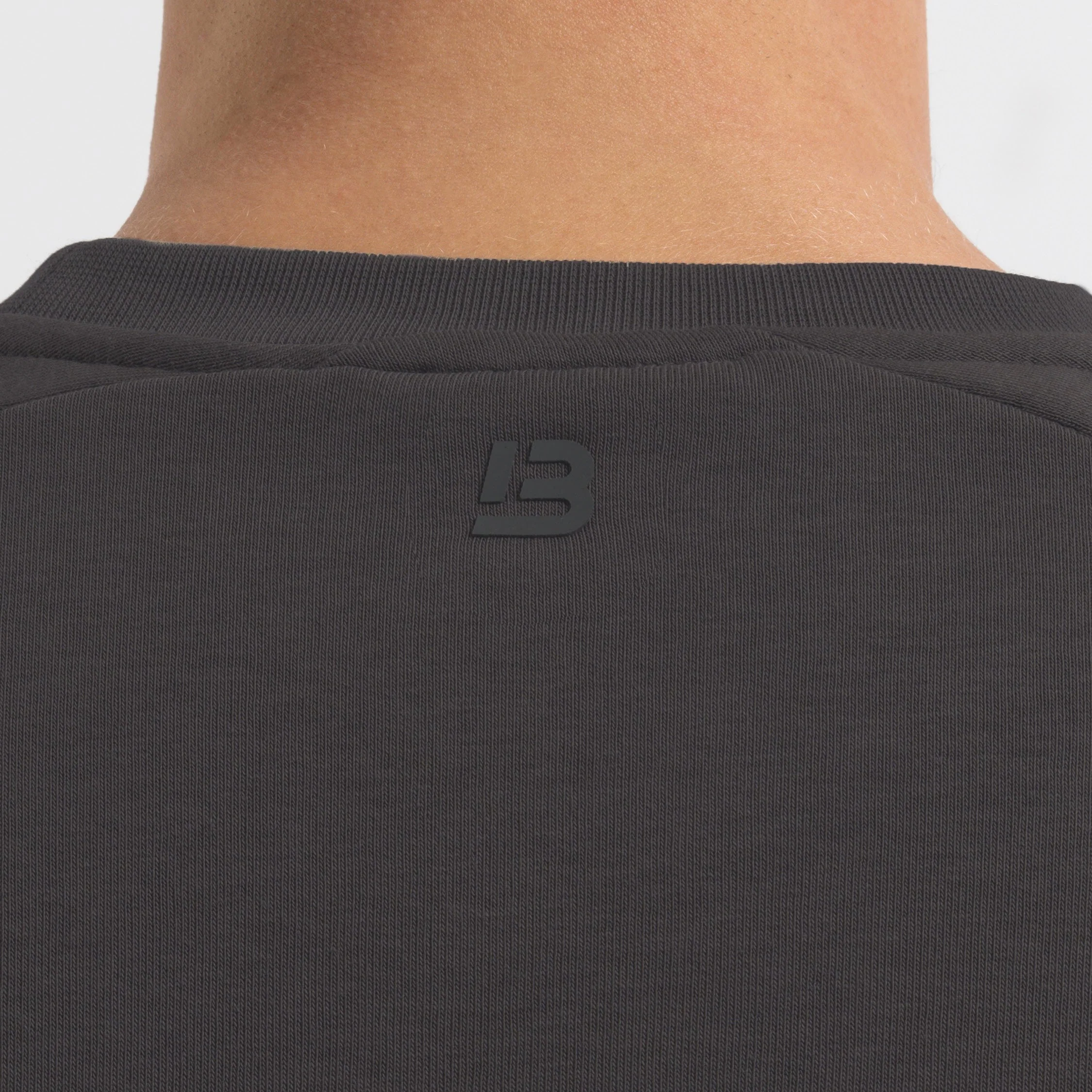 Hartley Crew Sweater - Charcoal - Image 3