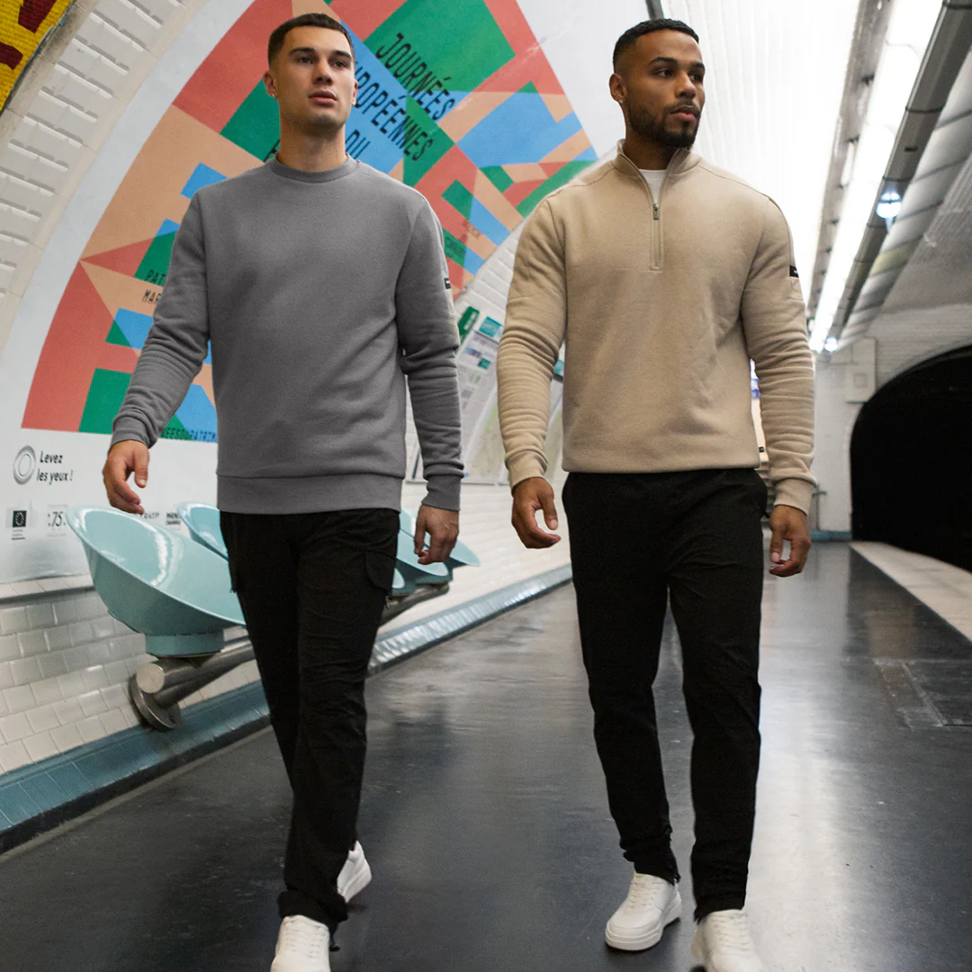 Hartley Crew Sweater - Grey - Image 6