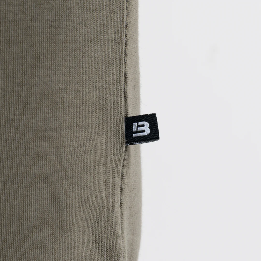 Hartley Crew Sweater - Khaki - Image 5