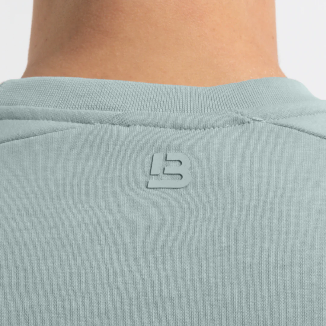 Hartley Crew Sweater - Sage Green - Image 3