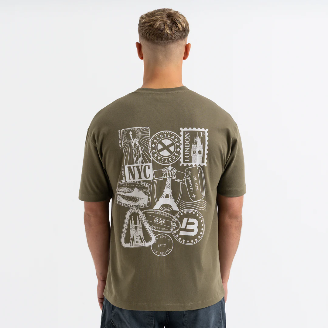 Juninho T-Shirt - Khaki - Image 3