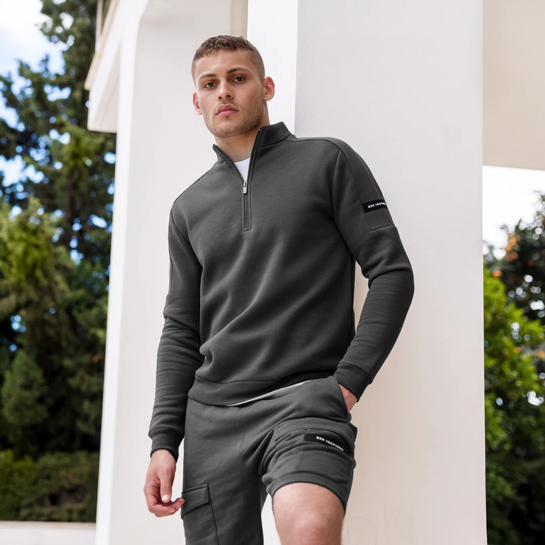 Klose 1/4 Zip - Charcoal - Image 6