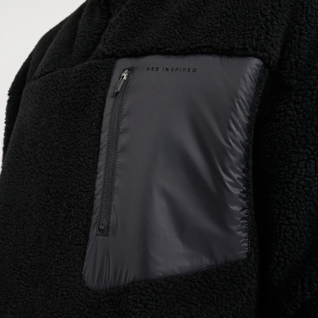 Marchetti 1/4 Zip - Black - Image 4