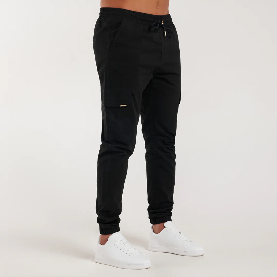 Rivero Cargo Pants - Black - Image 3