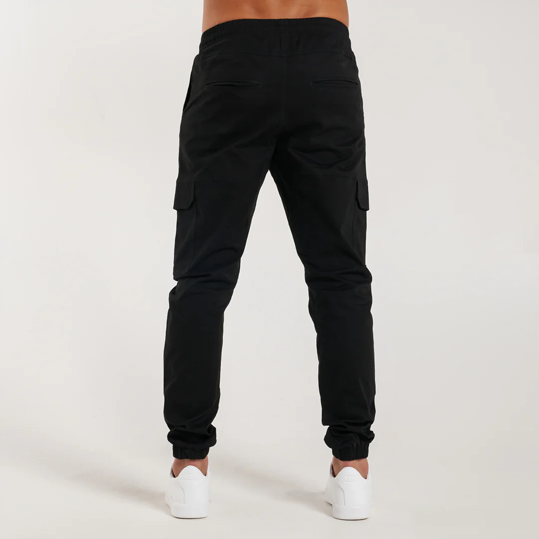 Rivero Cargo Pants - Black - Image 4
