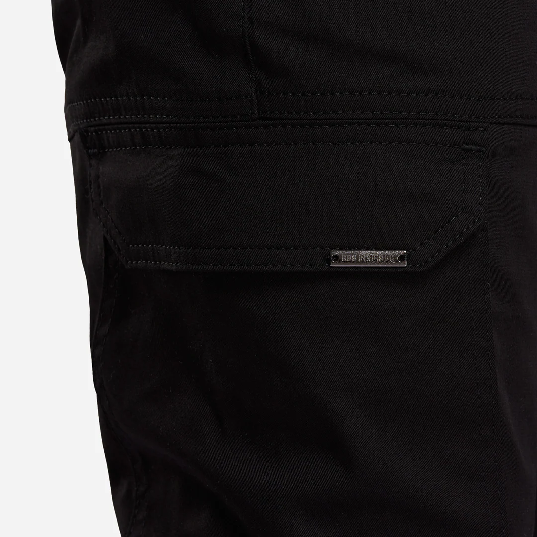 Rivero Cargo Pants - Black - Image 5