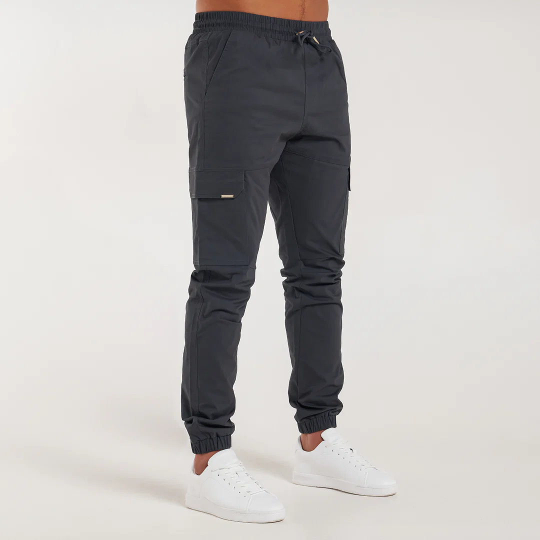 Rivero Cargo Pants - Charcoal - Image 3