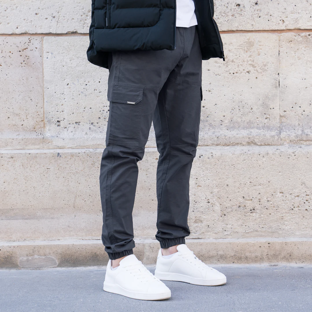 Rivero Cargo Pants - Charcoal - Image 7