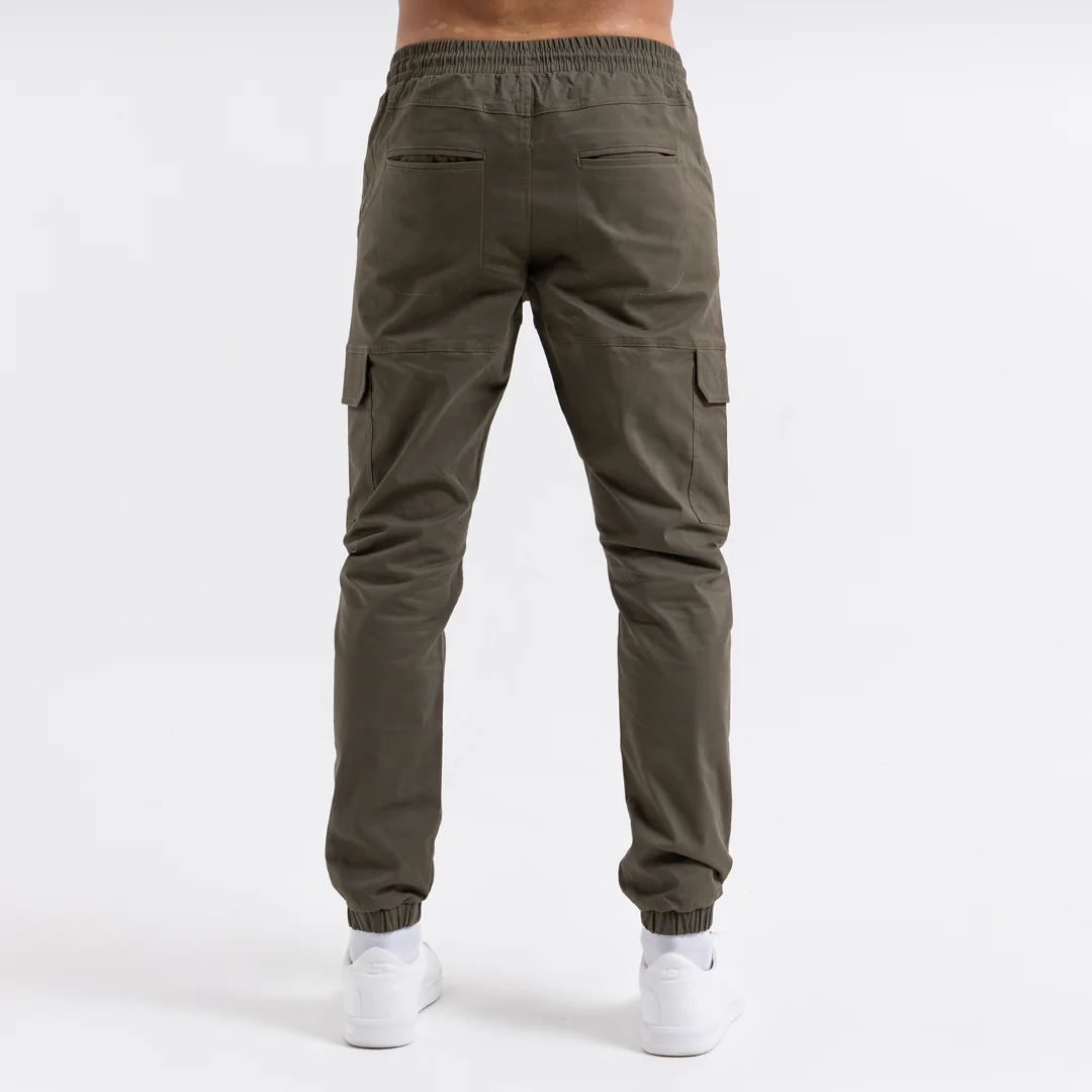Rivero Cargo Pants - Khaki - Image 4