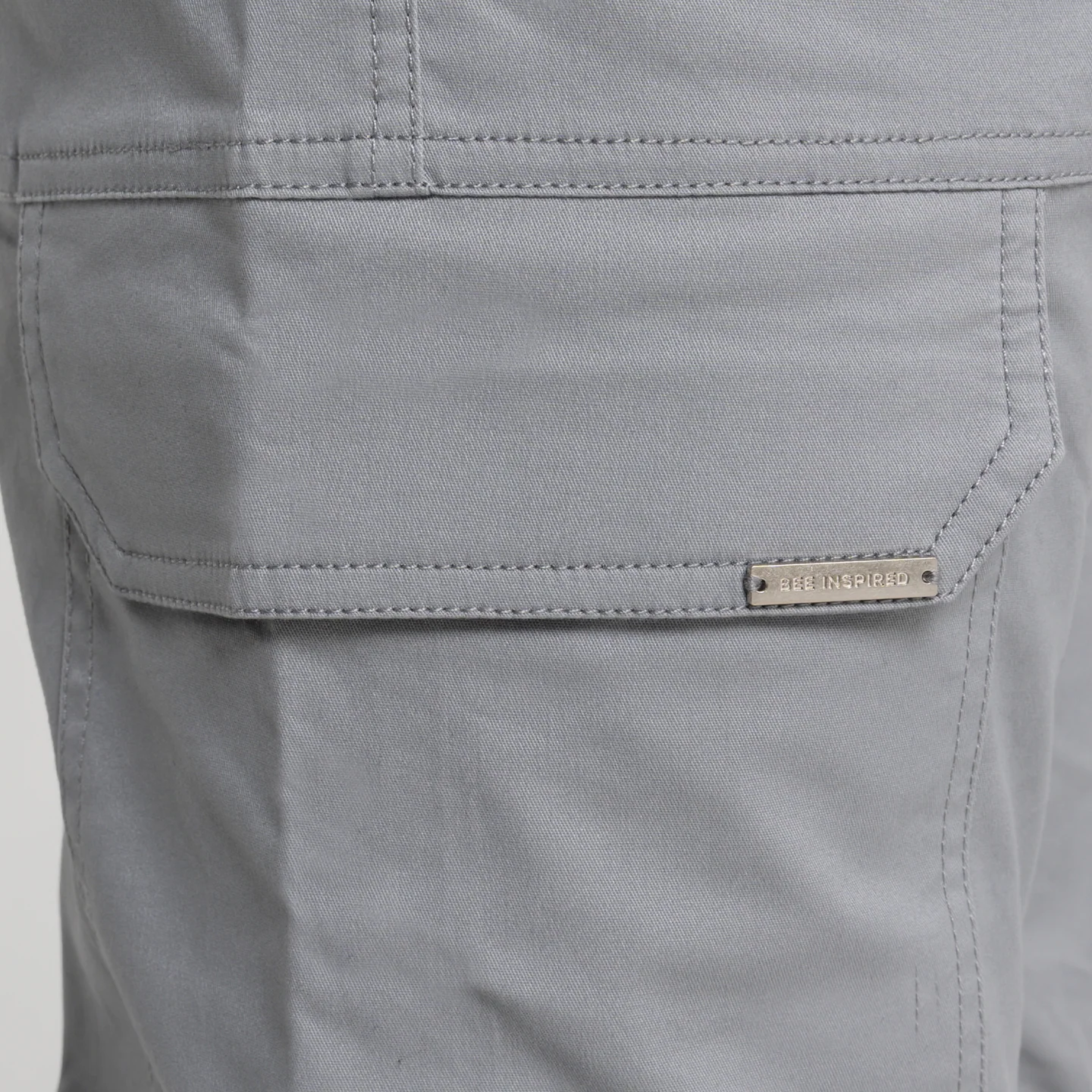 Rivero Cargo Pants - Light Grey - Image 8