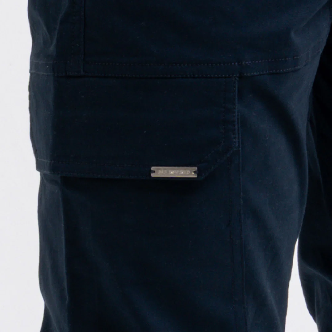 Rivero Cargo Pants - Dark Navy - Image 3