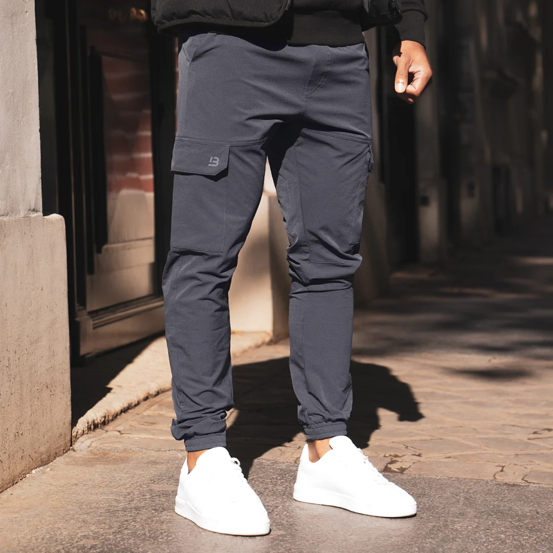 Rivero Tech Cargo Pants - Charcoal - Image 8