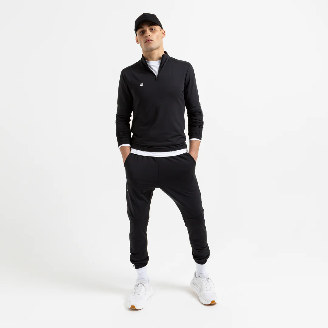 Signature Sports 1/4 Zip - Black - Image 3