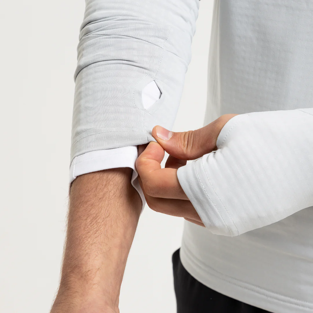 Signature Sports 1/4 Zip - Light Grey - Image 6