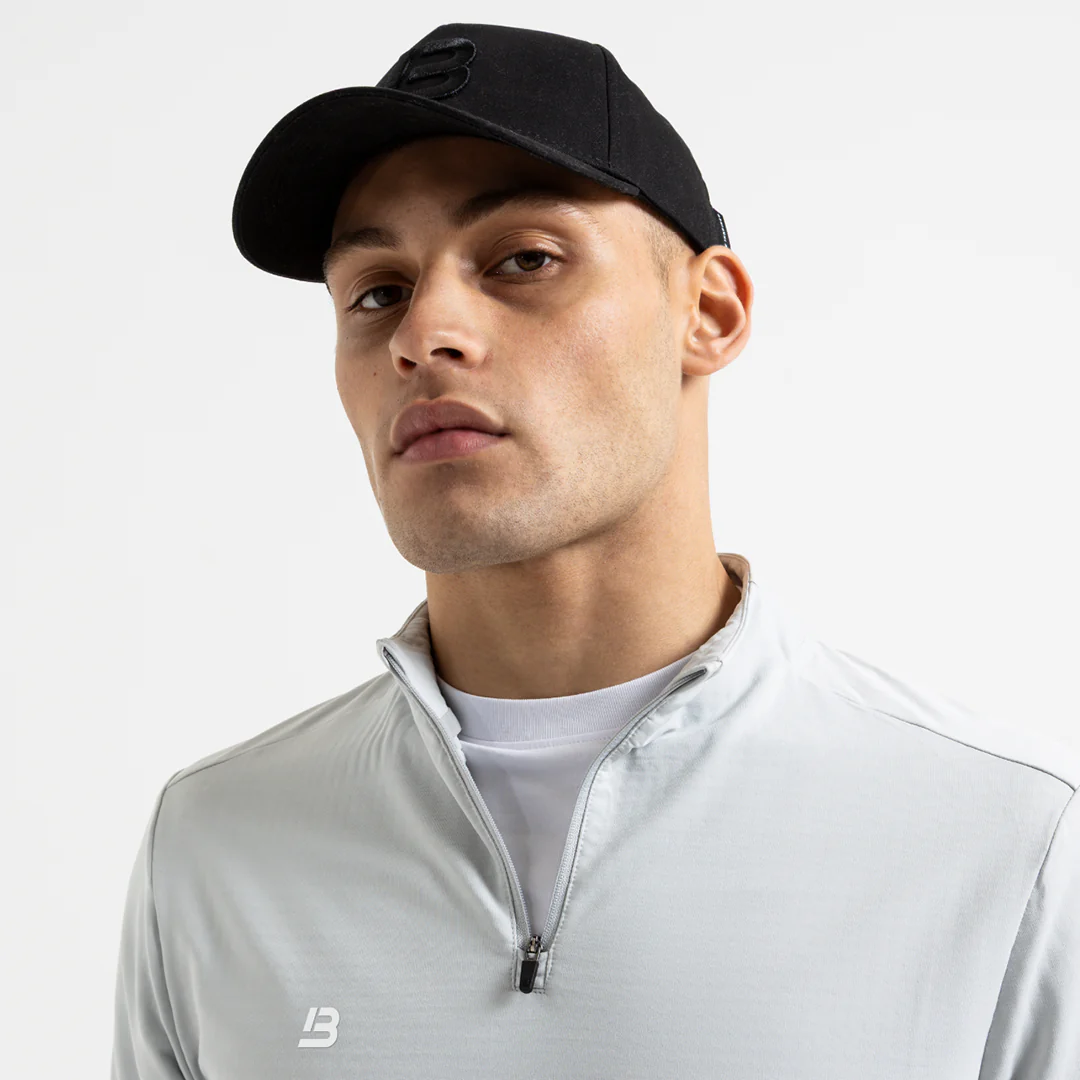Signature Sports 1/4 Zip - Light Grey - Image 8