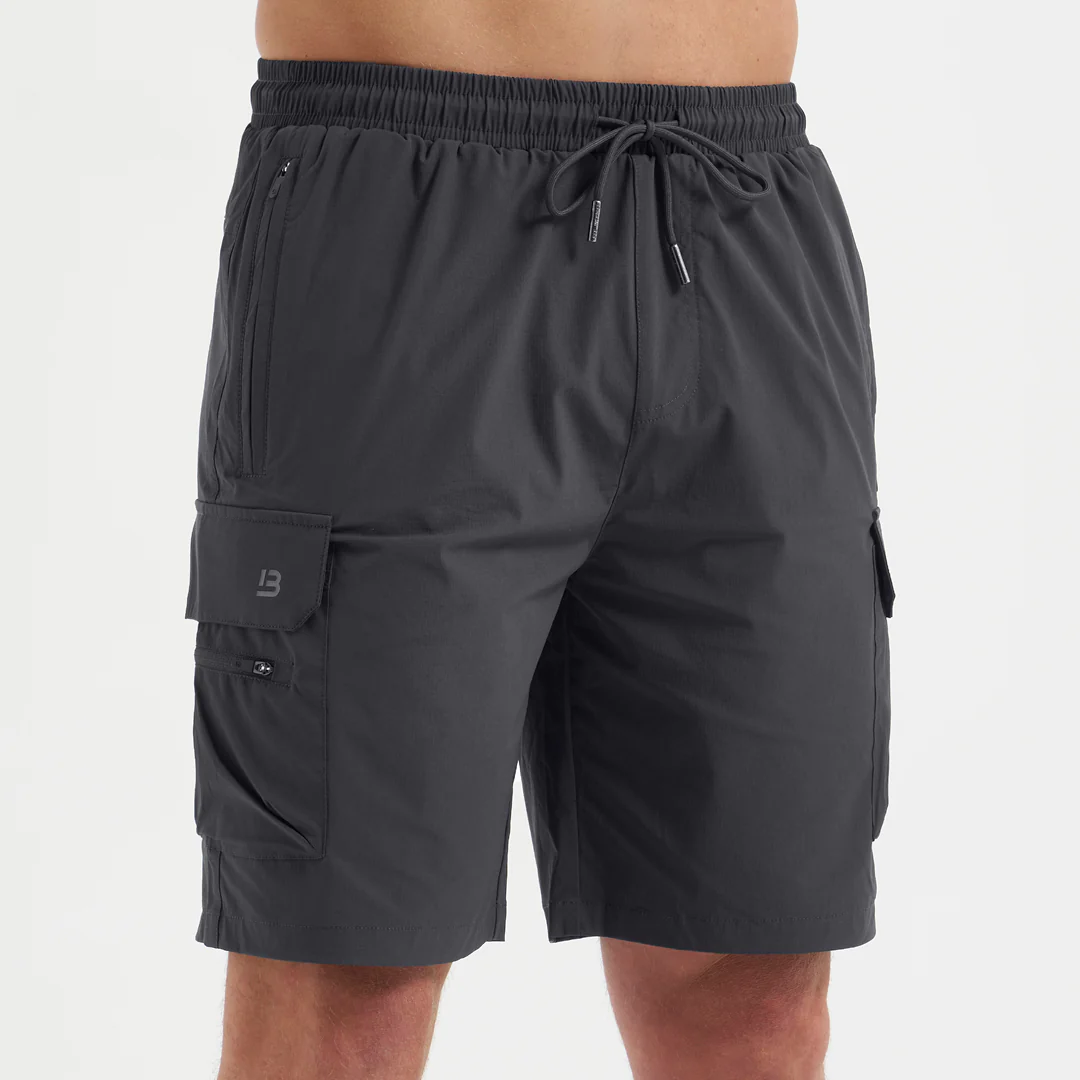 Soriano Cargo Short -  Charcoal - Image 4