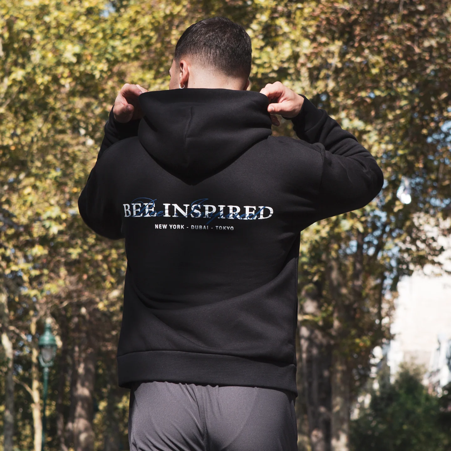 Stach Hoodie - Black - Image 6