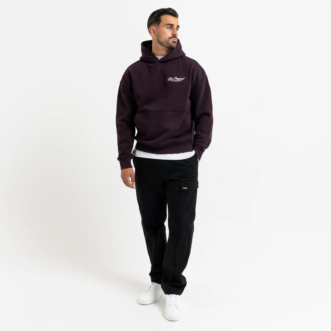 Team Hoodie - Plum - Image 3