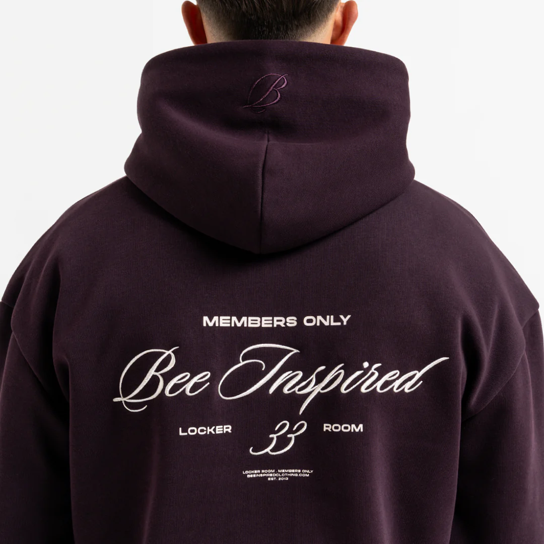 Team Hoodie - Plum - Image 4