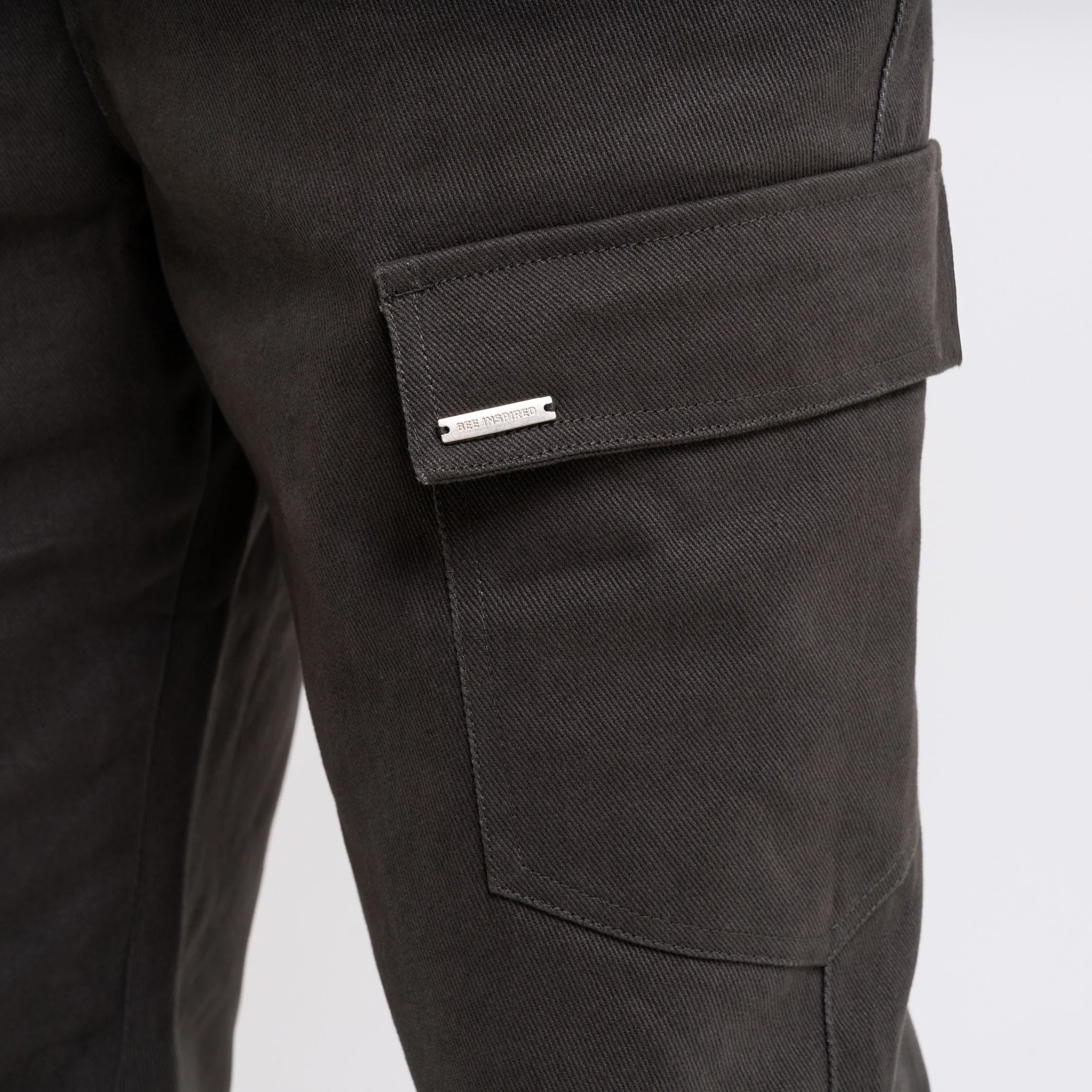 Verdi Cargo Pant - Charcoal - Image 3