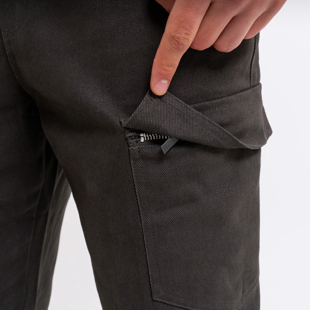 Verdi Cargo Pant - Charcoal - Image 4