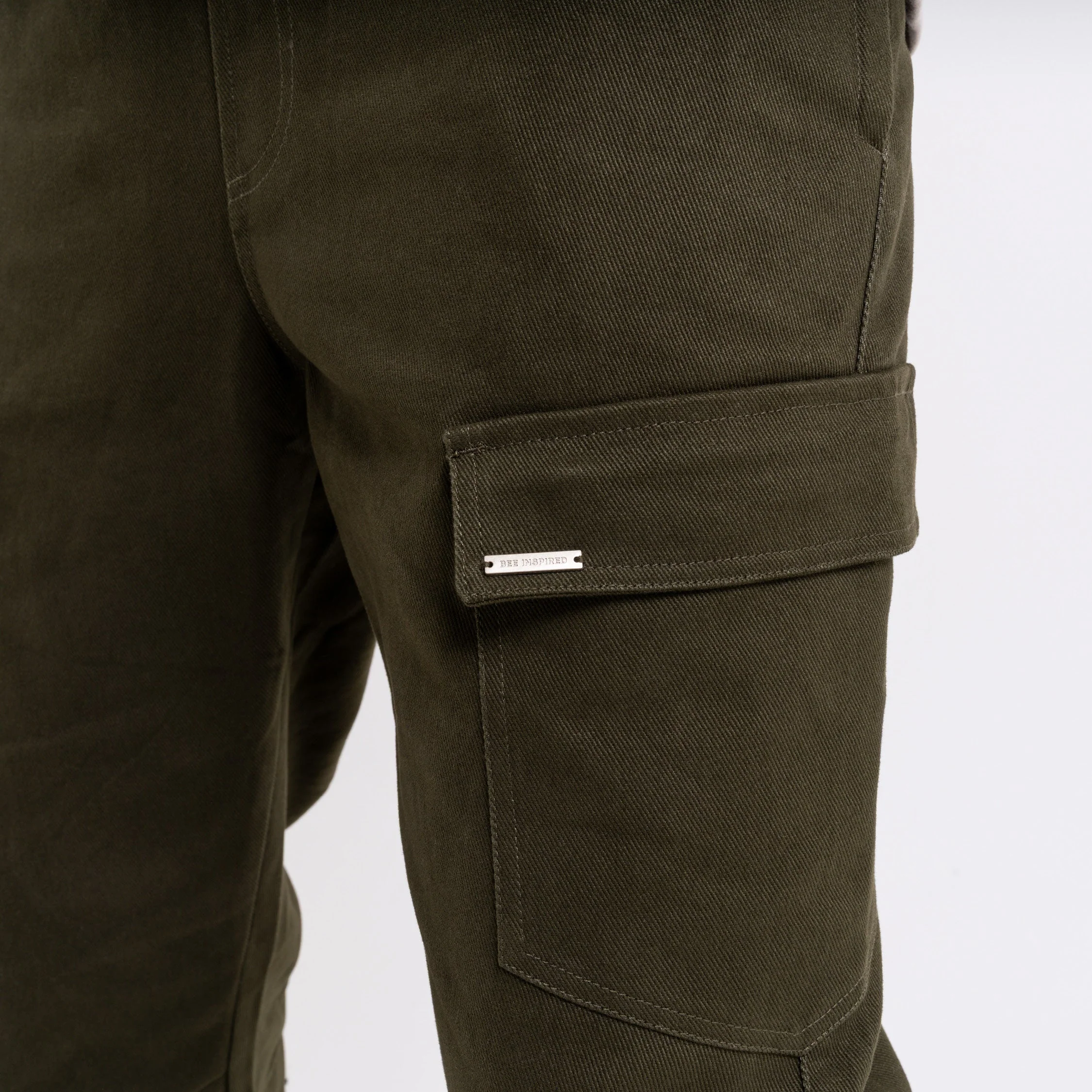 Verdi Cargo Pant - Khaki - Image 3