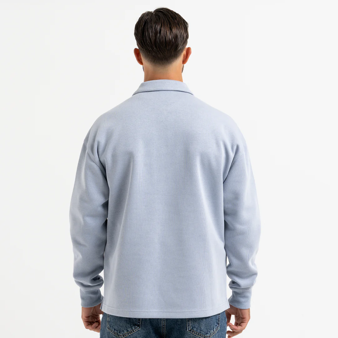 Zico Zip Polo - Blue - Image 3