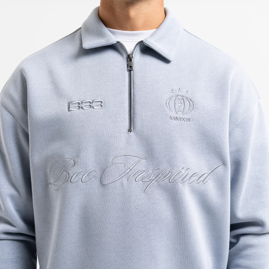 Zico Zip Polo - Blue - Image 4